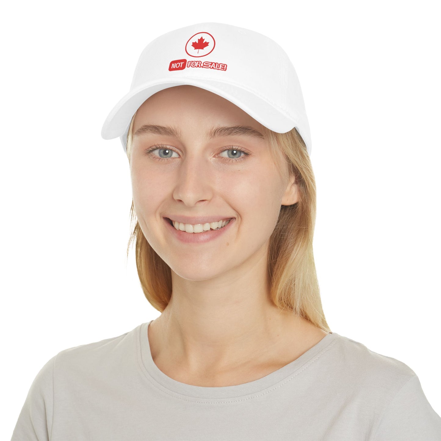 Low Profile Baseball Cap - CANADA is NOT for sale!