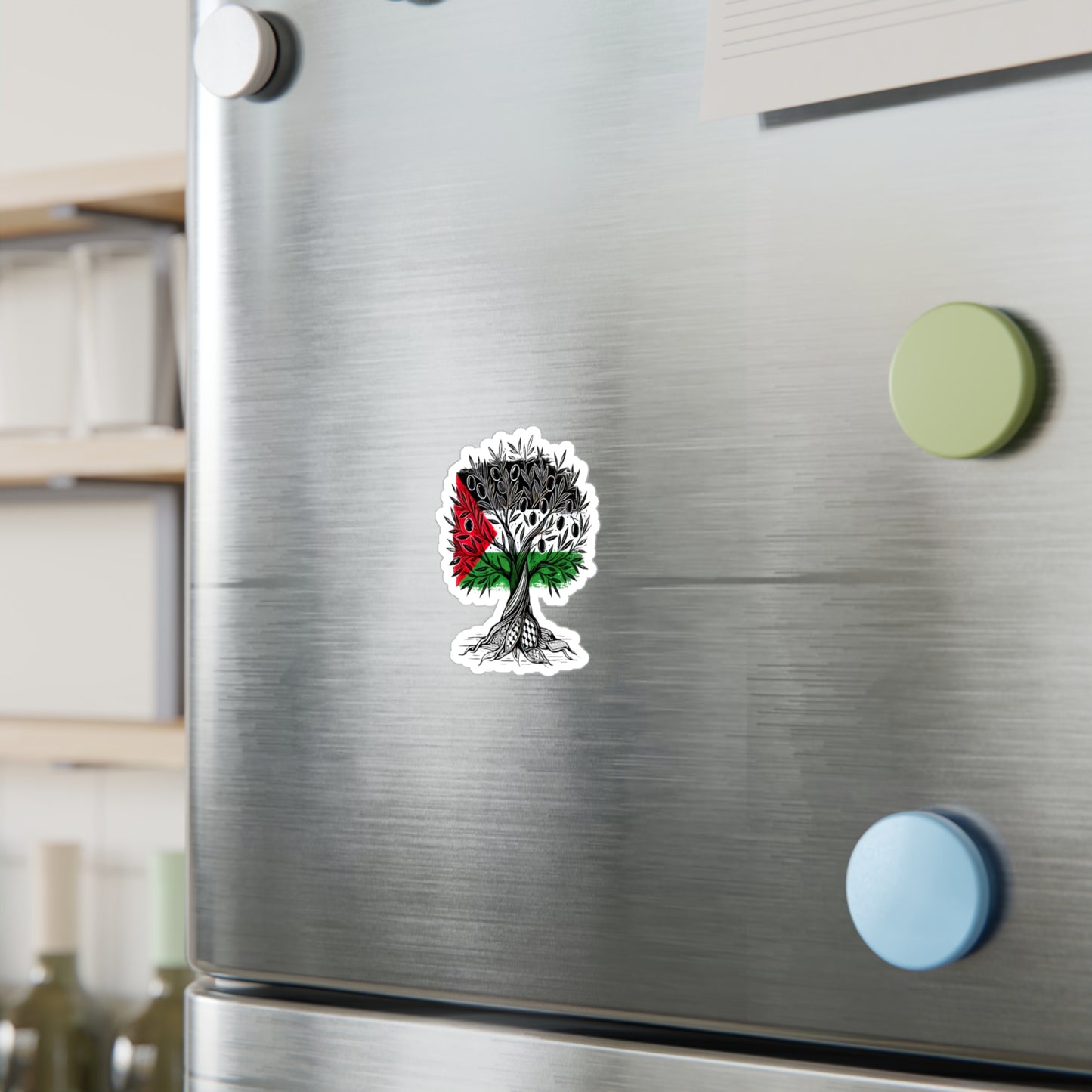 Vinyl Decals / Stickers - Free Palestine - Olive Tree