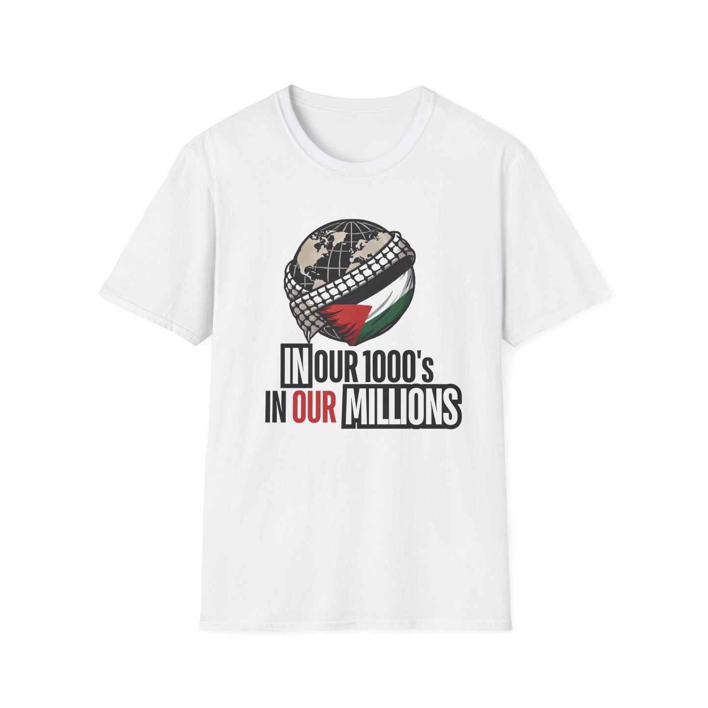 Unisex Softstyle T-Shirt - We are all Palestinians