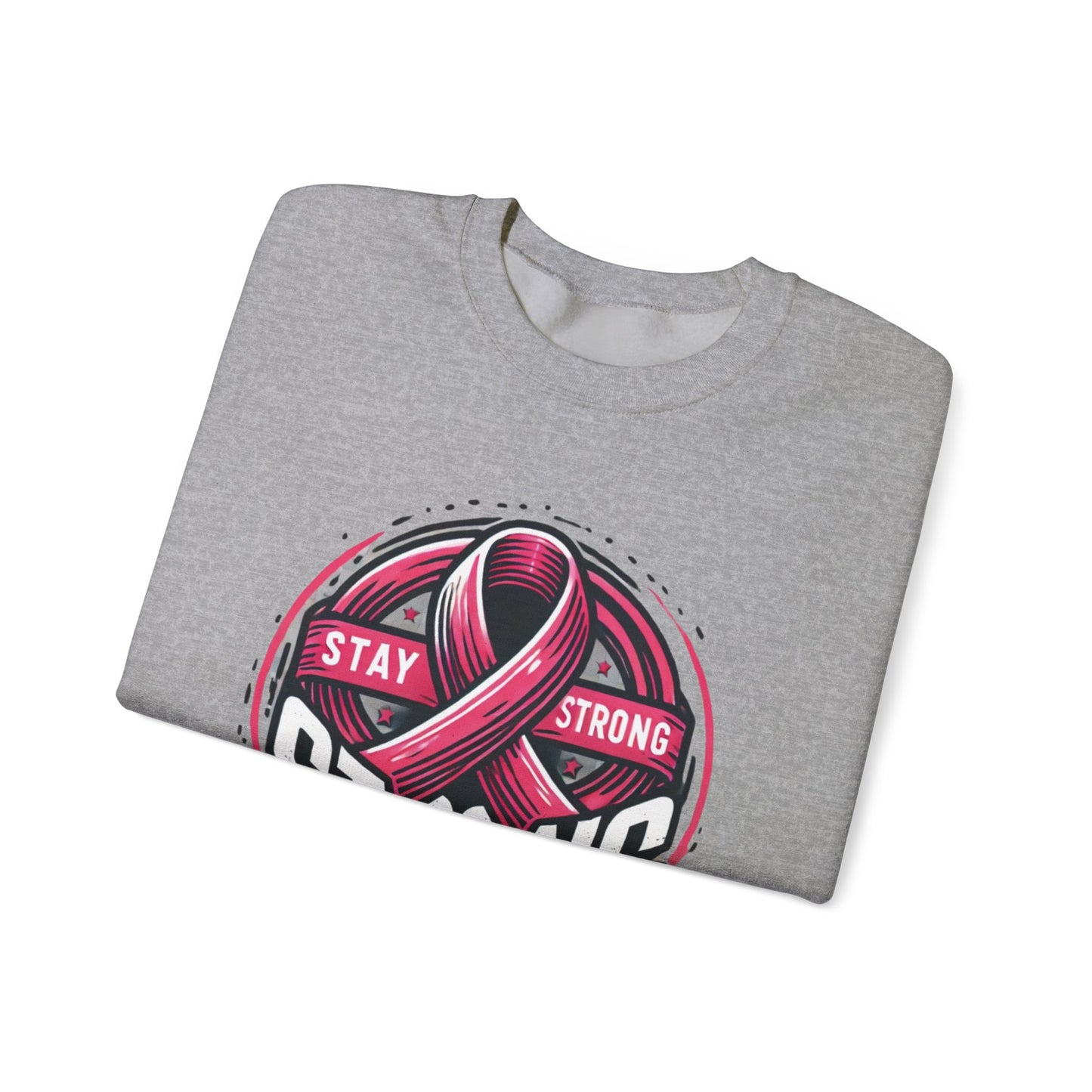 Unisex Heavy Blend™ Crewneck Sweatshirt - Fight Breast Cancer