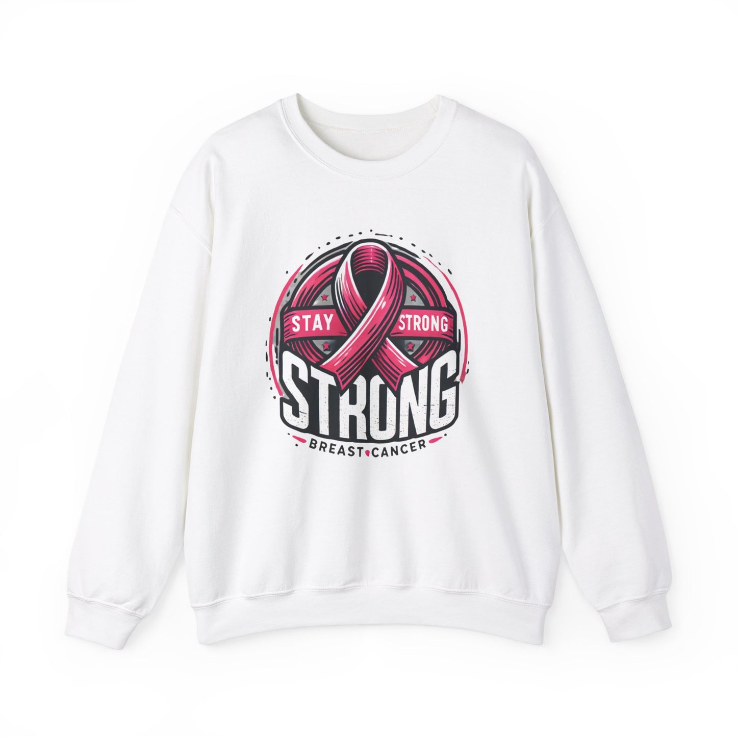 Unisex Heavy Blend™ Crewneck Sweatshirt - Fight Breast Cancer