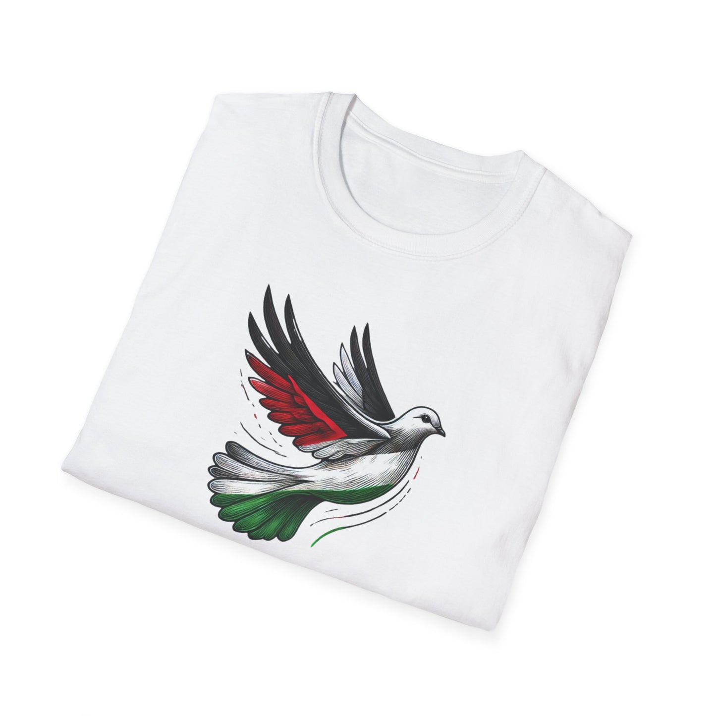 Unisex Softstyle T-Shirt - Freedom Dove