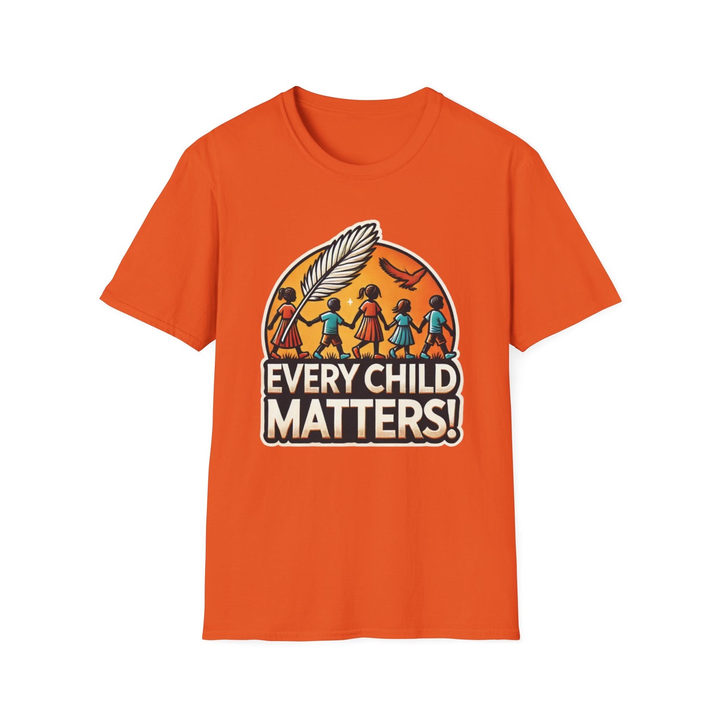 Unisex Orange Shirt - 4
