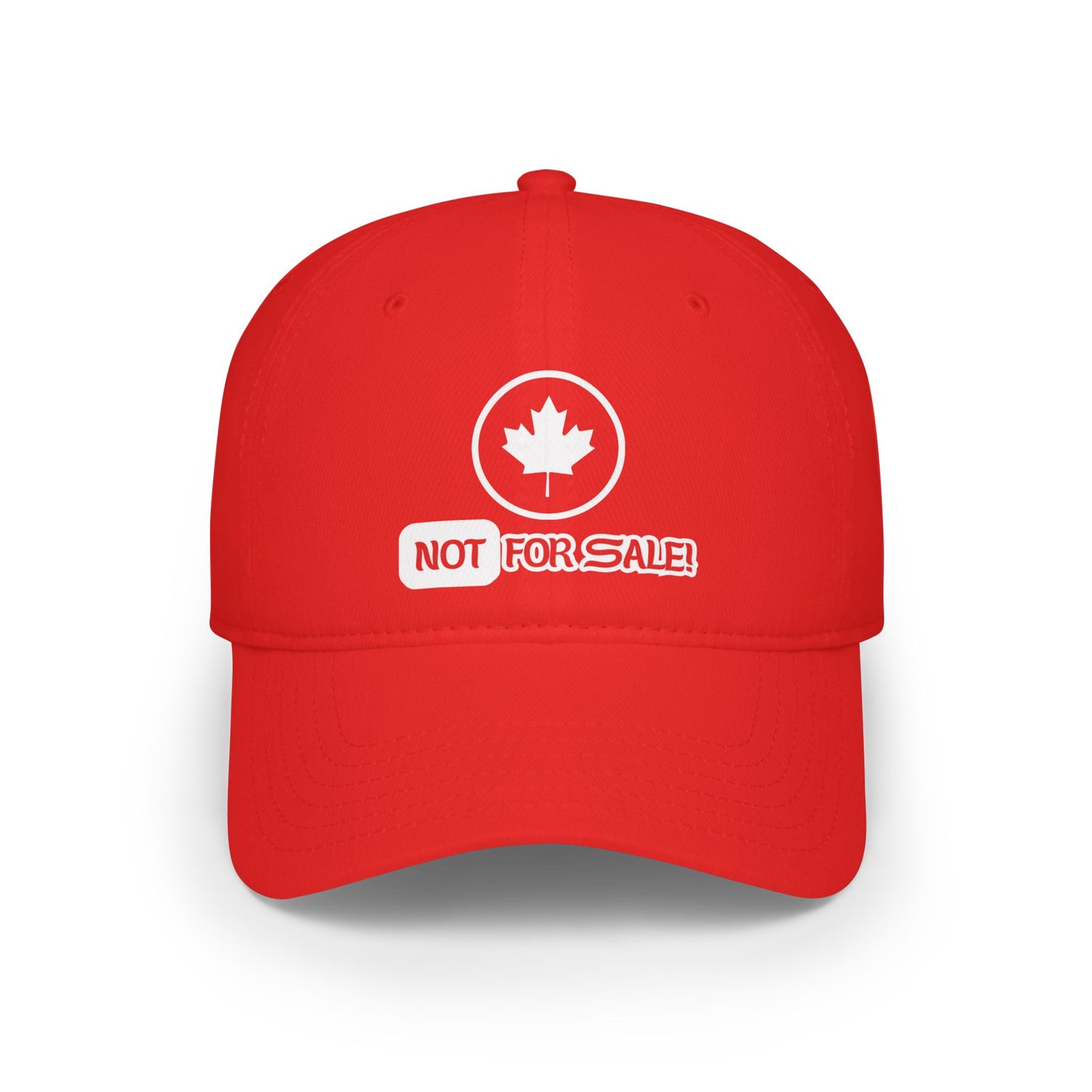 Low Profile Baseball Cap - CANADA is NOT for sale!