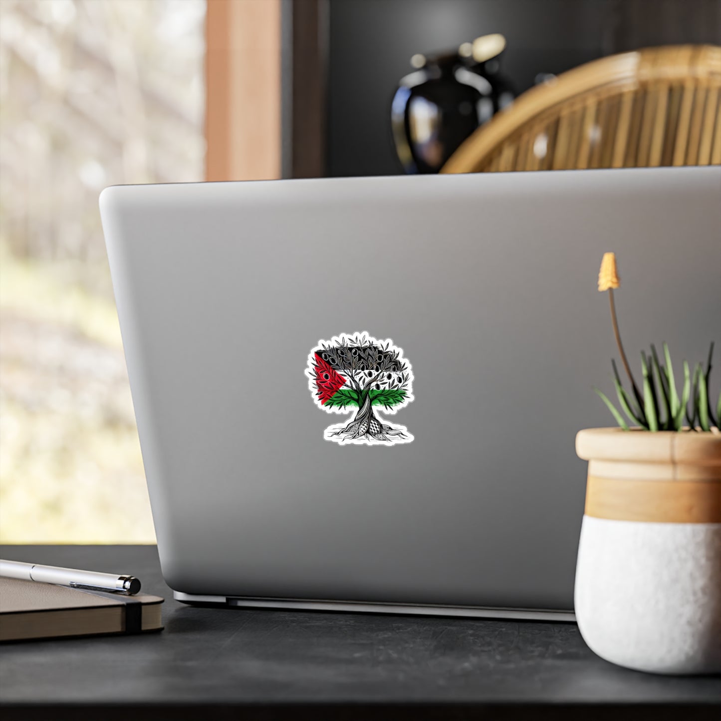 Vinyl Decals / Stickers - Free Palestine - Olive Tree