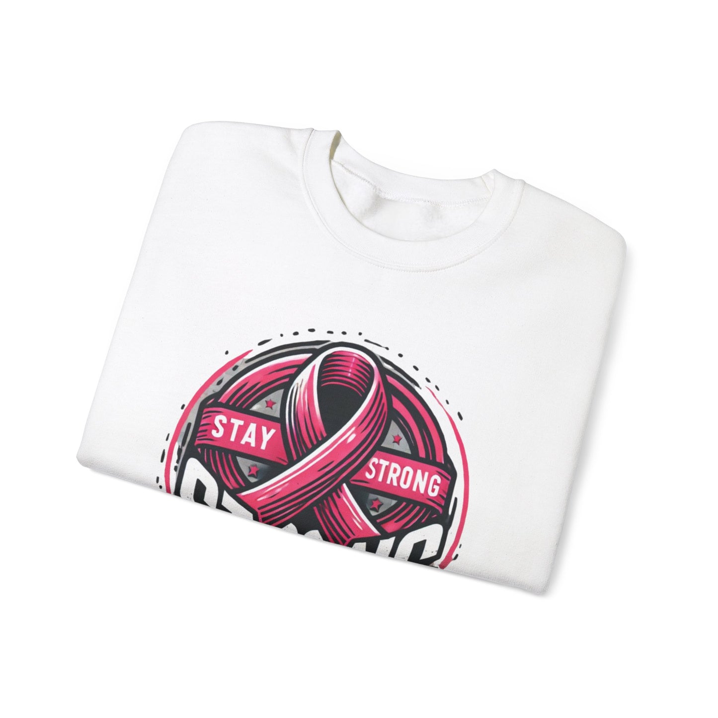 Unisex Heavy Blend™ Crewneck Sweatshirt - Fight Breast Cancer