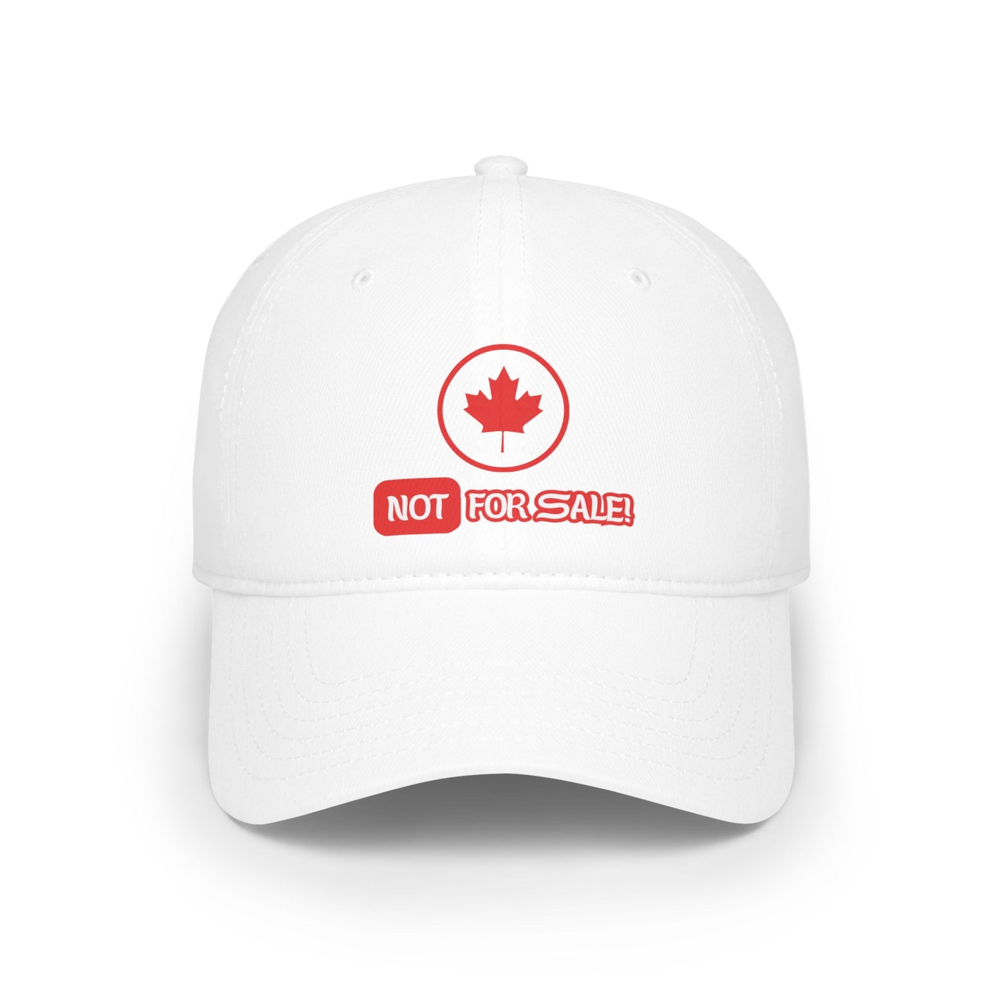 Low Profile Baseball Cap - CANADA is NOT for sale!