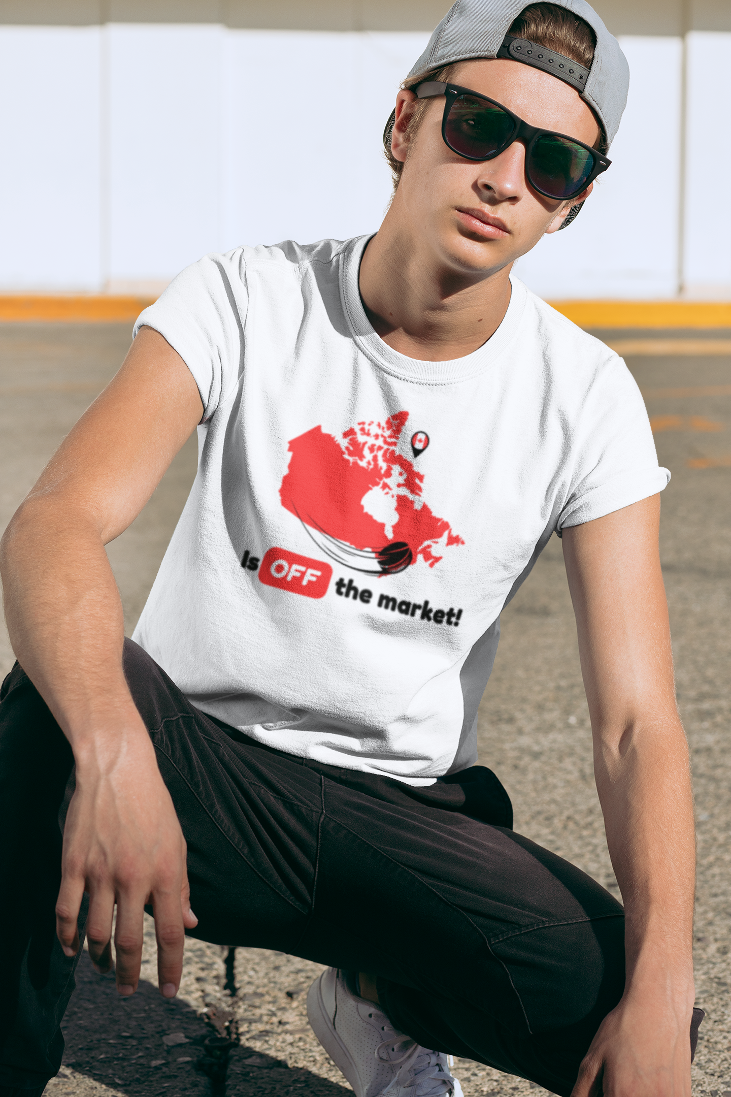 Unisex Heavy Cotton Tee - CANADA is OFF the market!