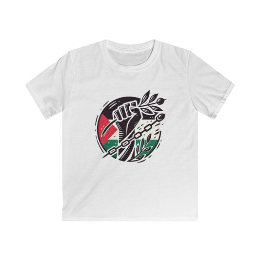 Kids Softstyle Tee - Free Palestine