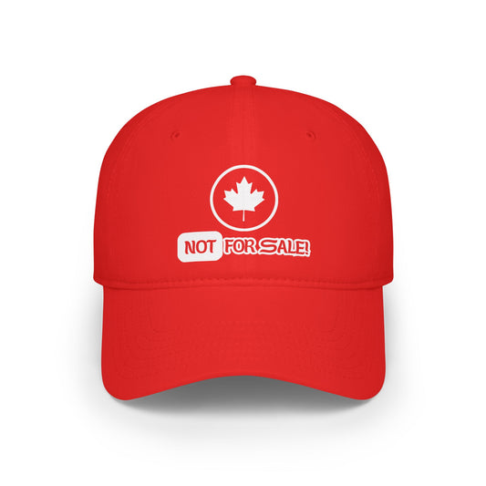 Low Profile Baseball Cap - CANADA is NOT for sale!
